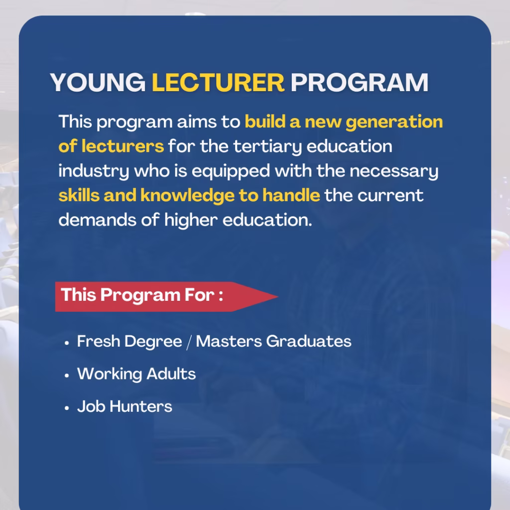 Program young lecturer Yayasan Pendidikan Rakyat